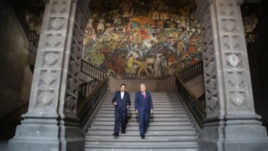 Presidentes de México y Bolivia